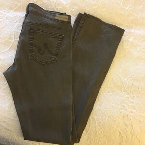 AG Adriano Goldschmied Gray Boot Cut Jeans